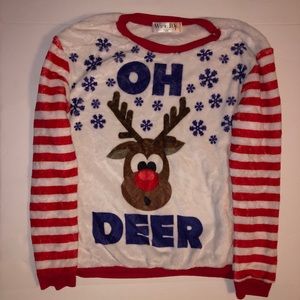 Wound Up “oh deer” Comfy christmas fleece